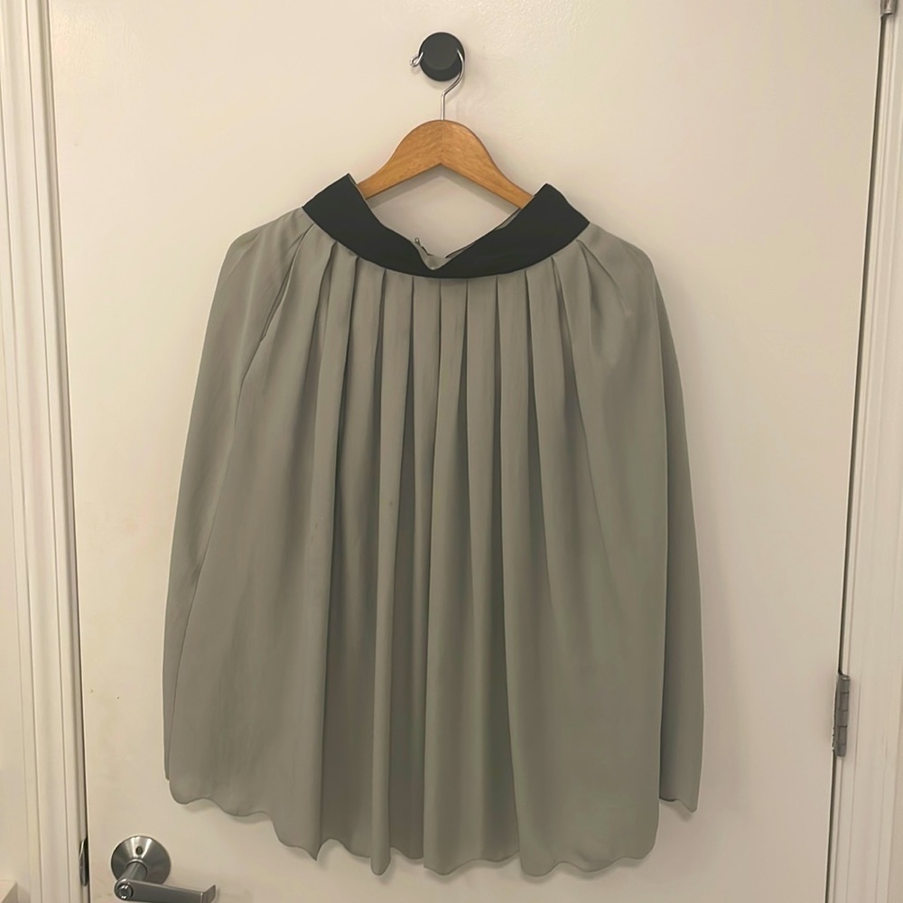 Olive Flare Skirt